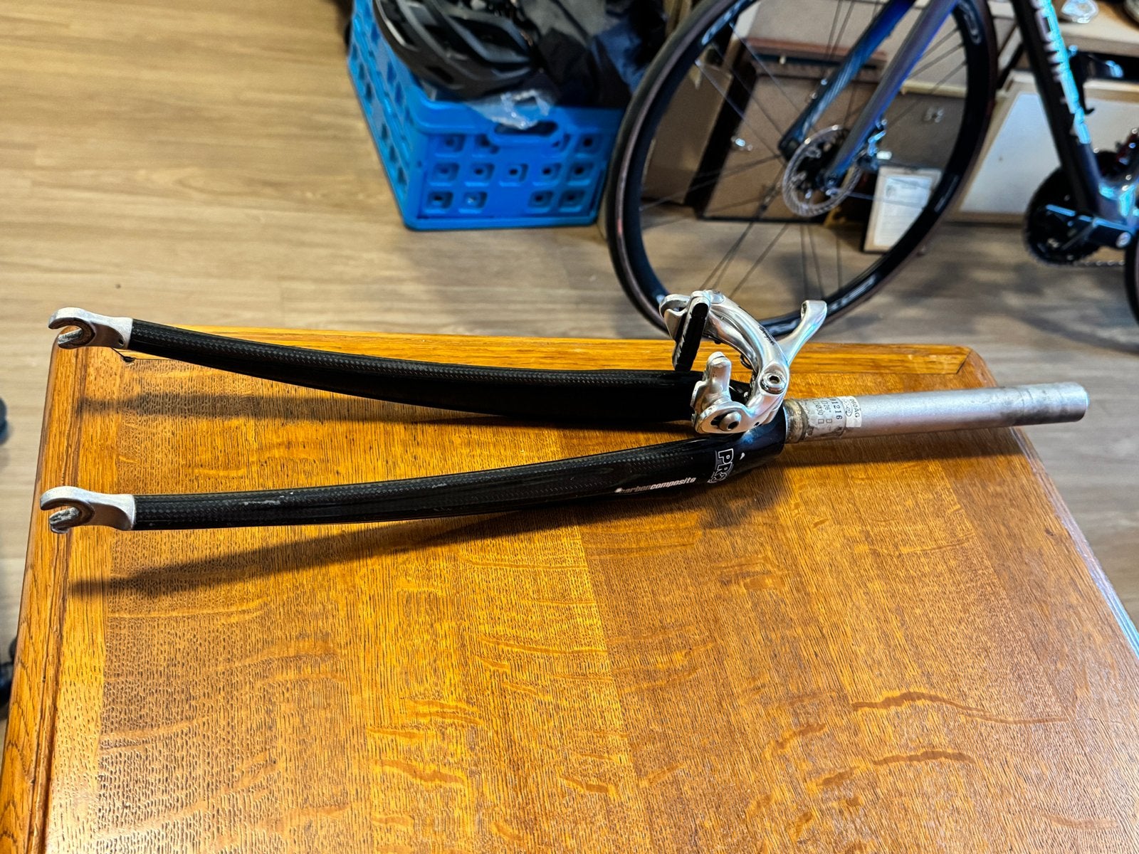 Shimano Pro Carbon Composite Fork + Gratis Campagnolo Brake, Ophalen, Carbon