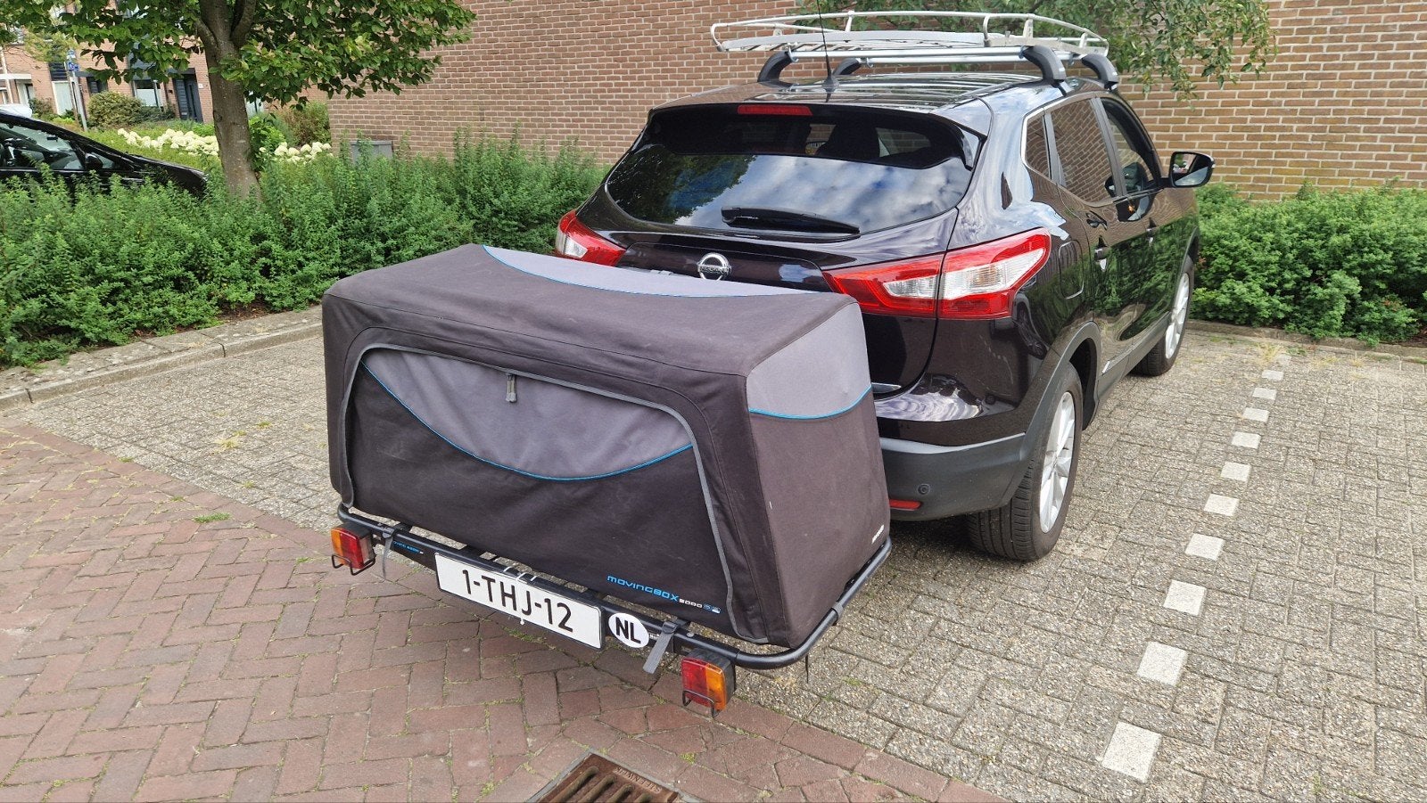 Norauto Movingbox 5000: Bagagebox & Fietsendrager, Ophalen, Gebruikt