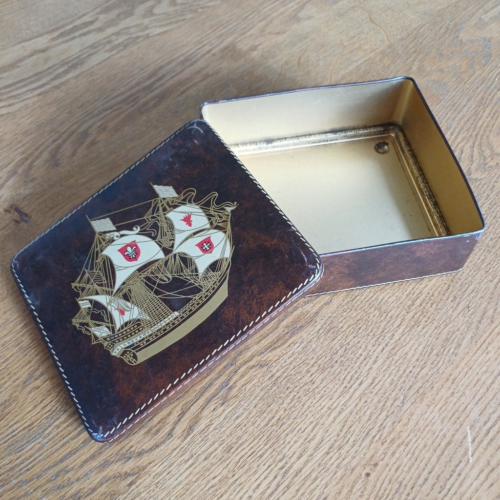 Vintage blik schip, Ophalen of Verzenden, Gebruikt, Overige, Overige merken