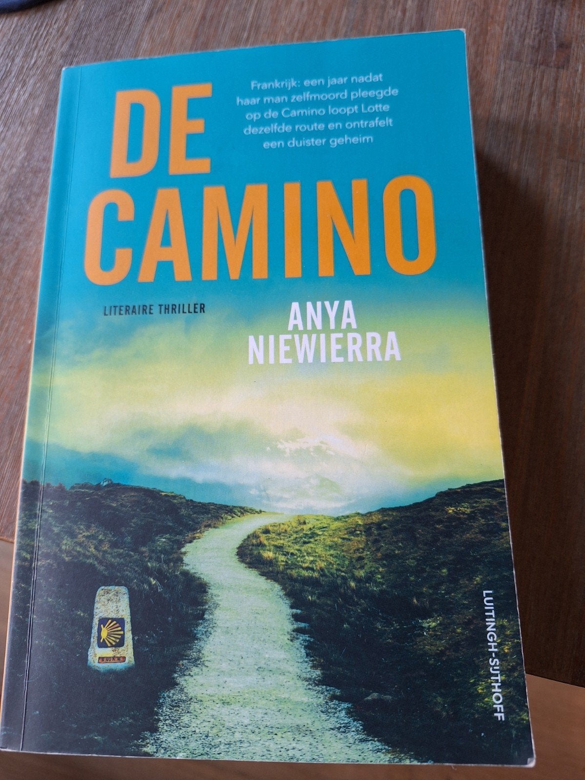 De Camino - Anya Niewierra (Literaire thriller), Ophalen of Verzenden, Zo goed als nieuw, Anya Niewierra, Nederland