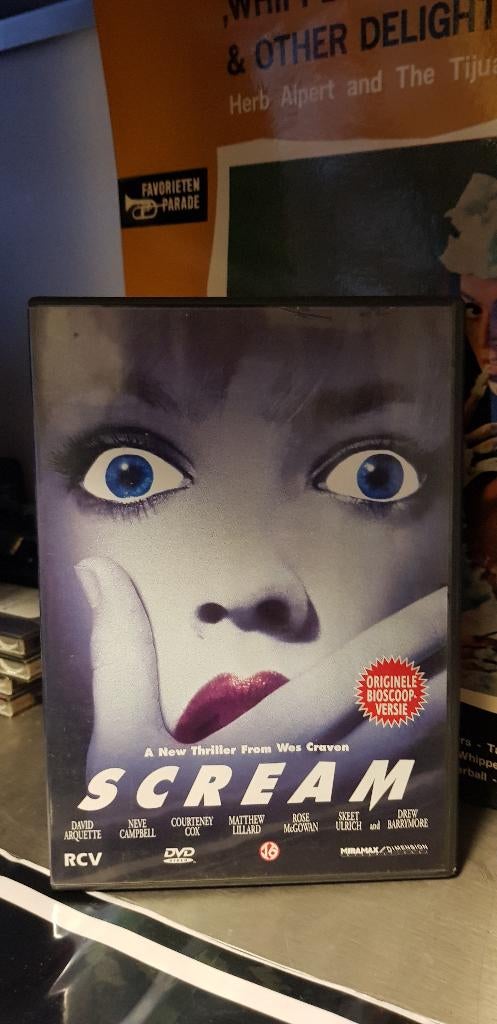 dvd Scream (Z227-222), Cd's en Dvd's, Dvd's | Horror, Alle leeftijden, Ophalen of Verzenden, Zo goed als nieuw, Overige genres