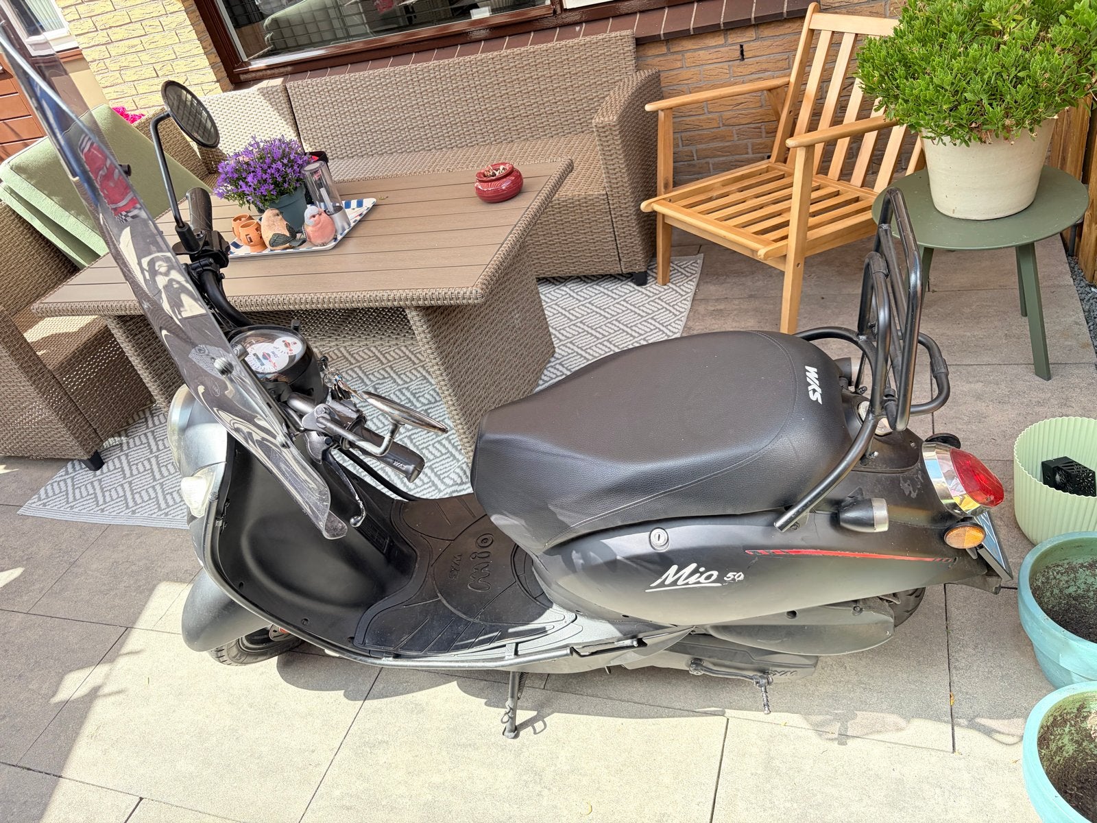 Sym Mio Scooter - Goed Onderhouden met Nieuwe Onderdelen, Ophalen, Gebruikt, Benzine, SYM