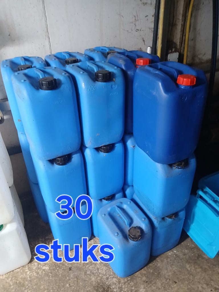 Jarrycans 20 en 25 L, Minder dan 75 liter, Ophalen