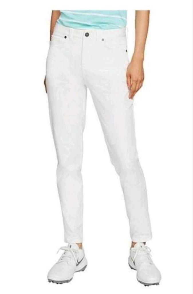 Witte Nike Golf Broek - Maat L - Slim Fit Dri-FIT, Kleding | Dames, Broeken en Pantalons, One Bowerman Drive, Beaverton, OR 97005, USA