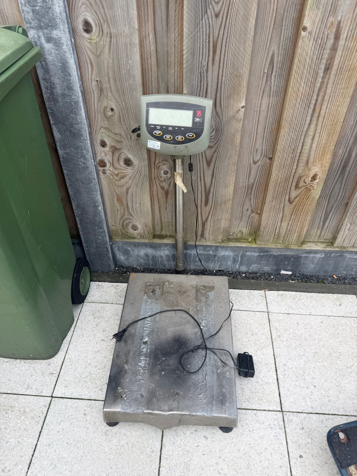 Robuuste Vloerweegschaal - Gebruikt, Goede Staat, Ophalen of Verzenden, Gebruikt, Vloerweegschaal, 200 kg of meer