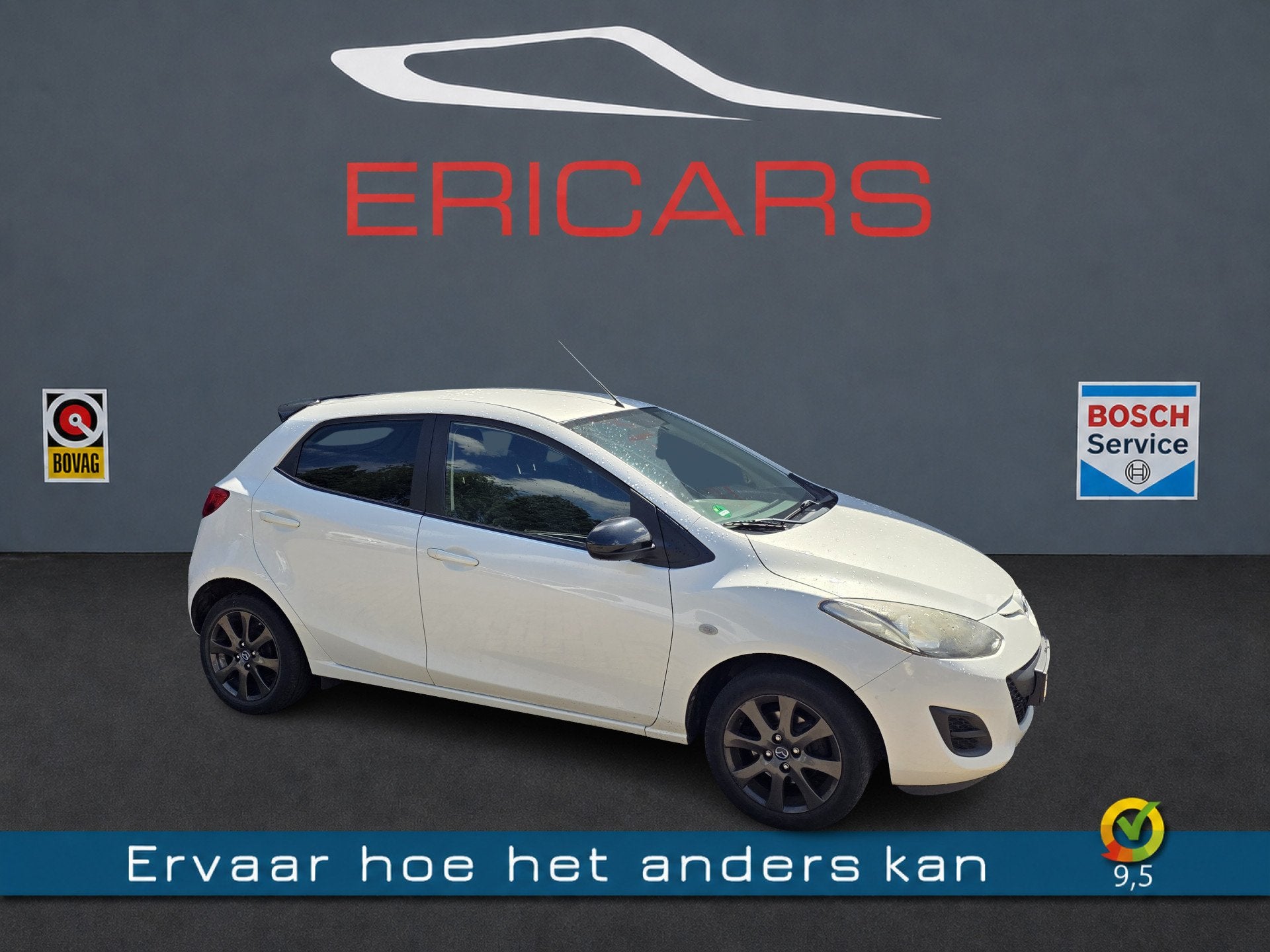 Mazda 2 1.3 Color Edition LM AIRCO ELECTR INKL SPIEGELS, Auto's, Mazda, Voorwielaandrijving, Euro 5, Stof, Gebruikt