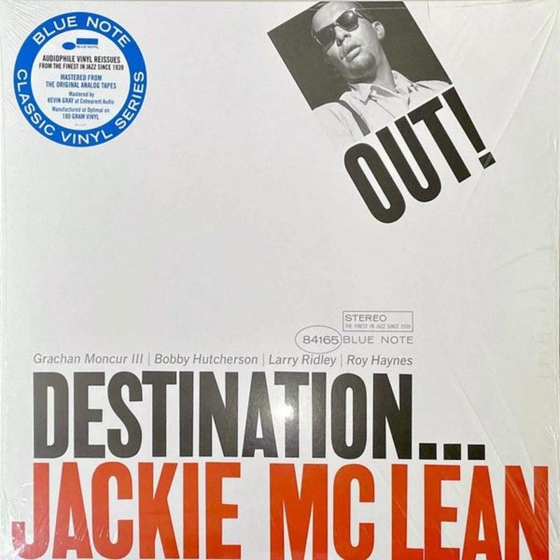 Jackie McLean – Destination... Out! | LP Bleu Note, Geseald, 1980 tot heden, Ophalen of Verzenden, 12 inch