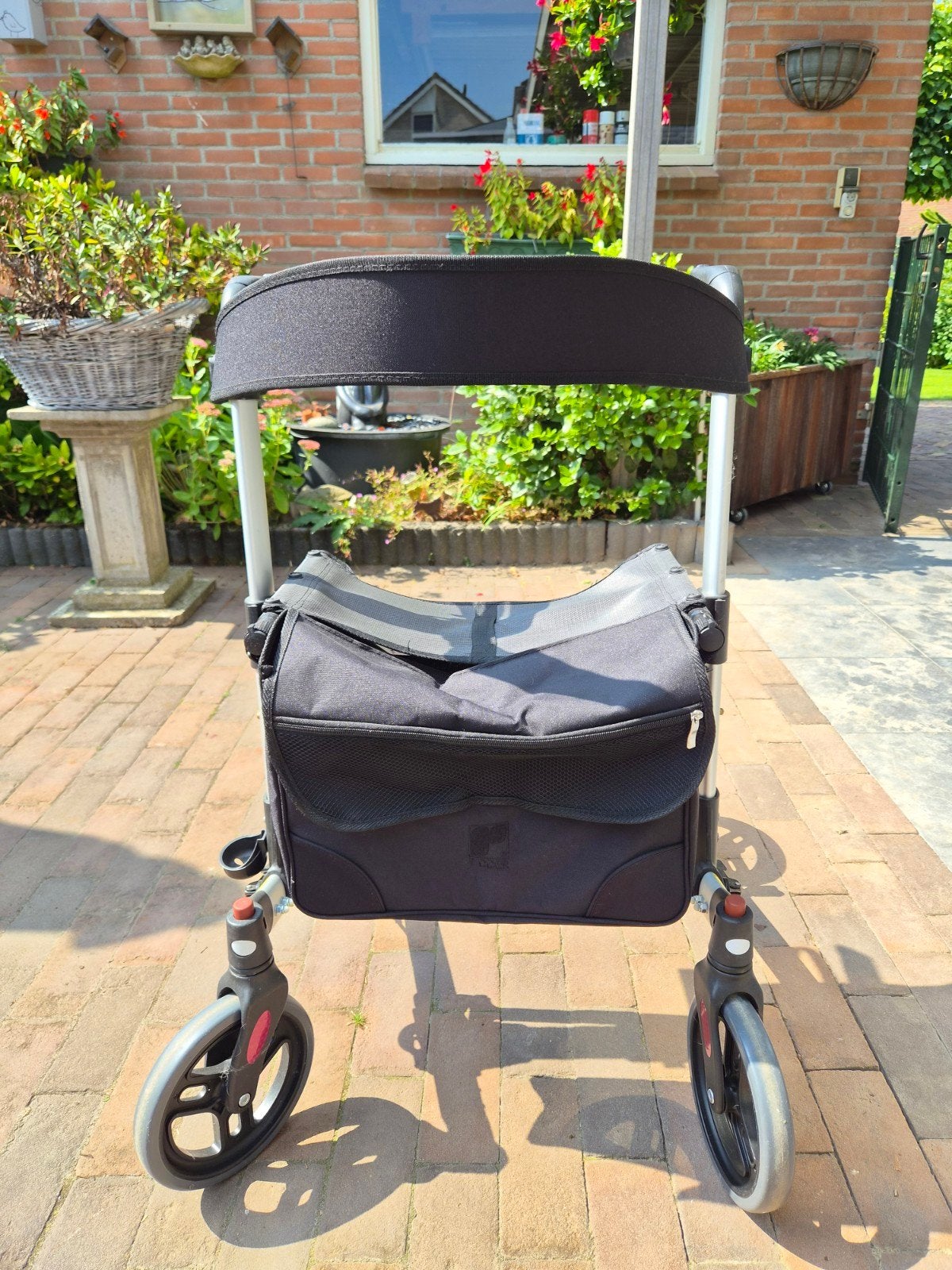 Rollator lichtgewicht inklapbaar ZGAN!!, Ophalen, Opvouwbaar, Zo goed als nieuw