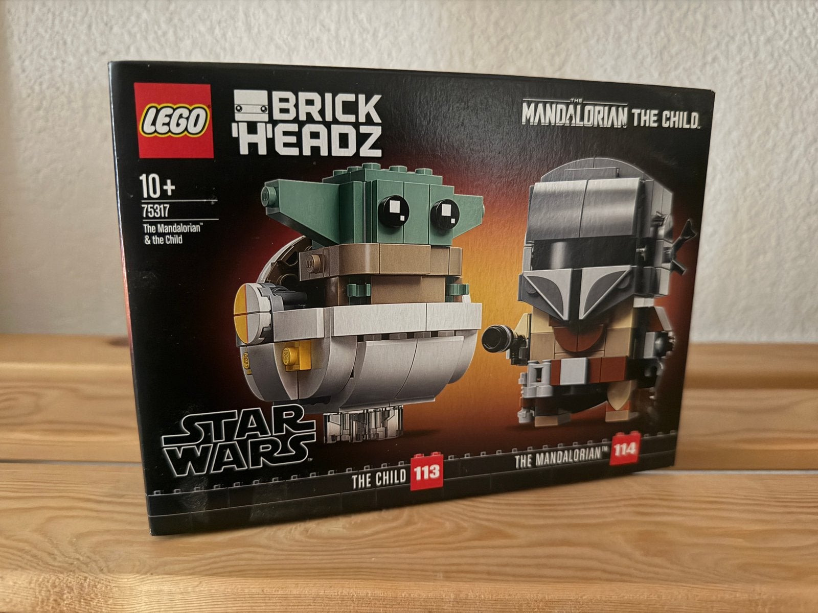 Lego Star Wars The Mandalorian and the child 75317, Ophalen, BrickHeadz, Lego, Complete set
