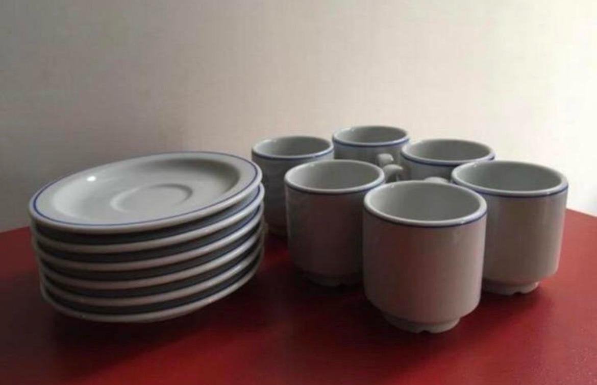 Mooi Royal Mosa Holland koffieservies 12 delig, Overige merken, Keramiek, Ophalen of Verzenden, Zo goed als nieuw