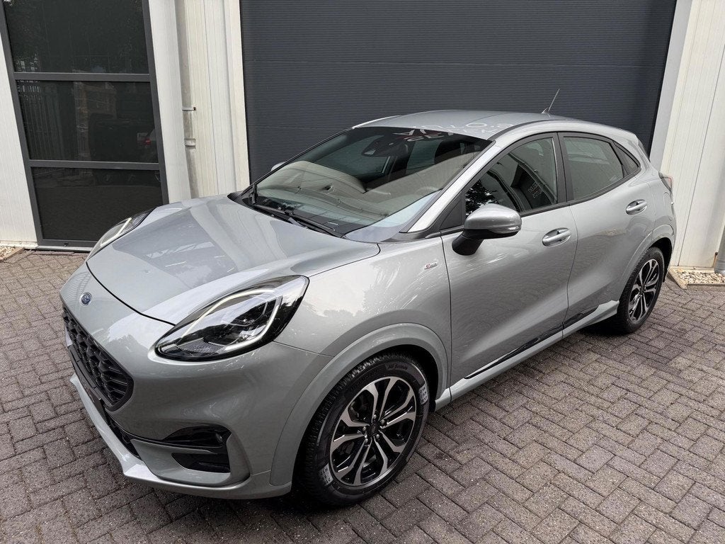 Ford Puma 1.0 EcoBoost Hybrid ST-Line 125 Pk BTW Navi/LED/Cr, Auto's, Ford, Voorwielaandrijving, Zwart, Origineel Nederlands, Bedrijf