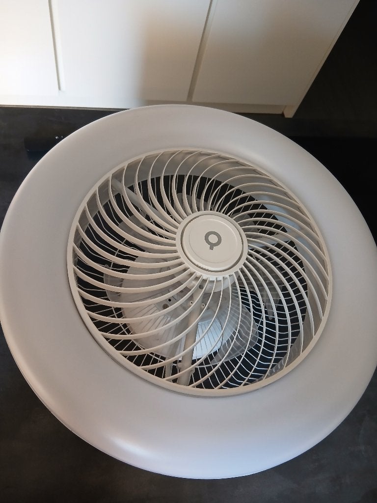 Plafond ventilator, Ophalen, Overige fittingen, Zo goed als nieuw, Wit