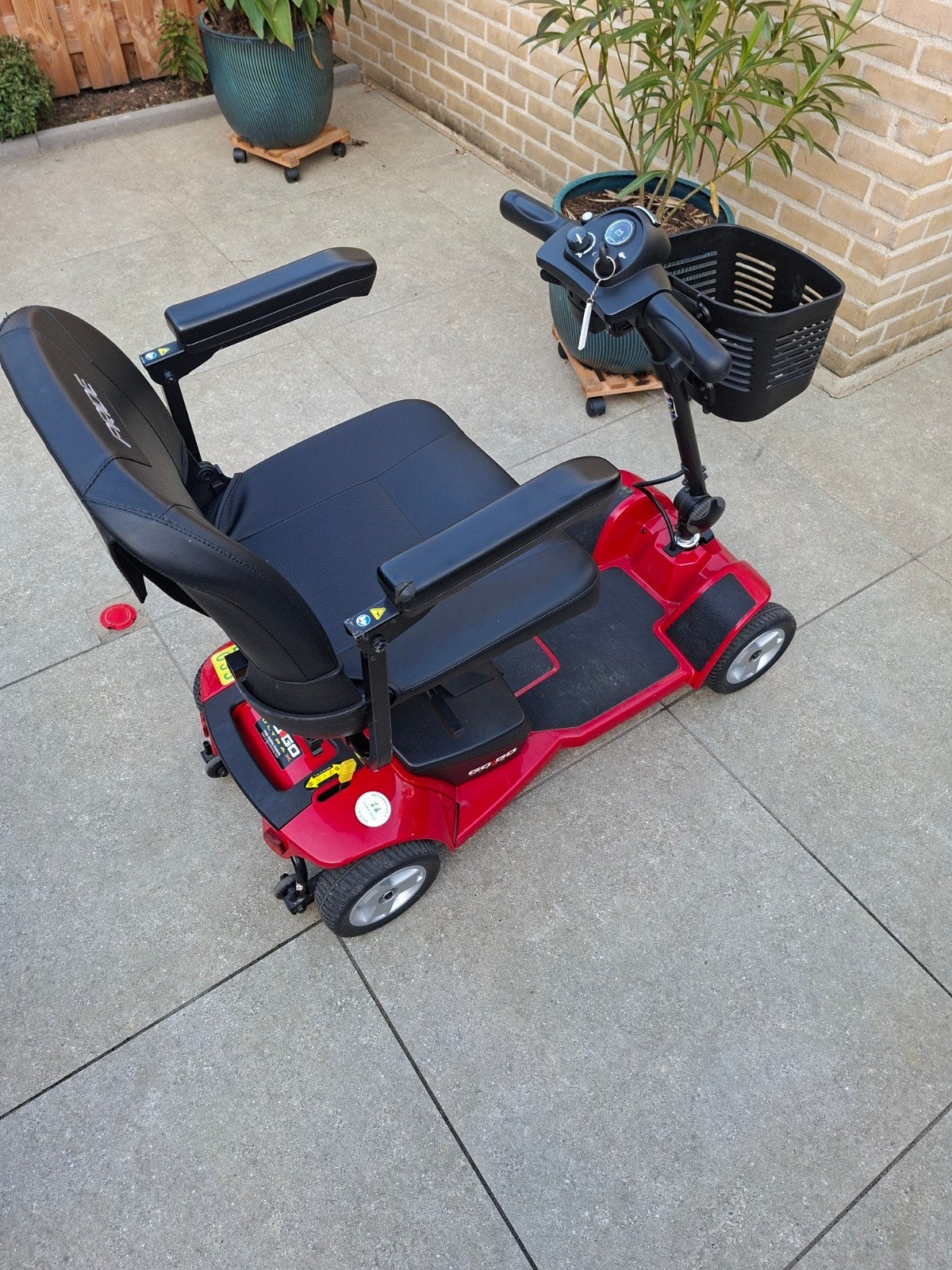 opvouwbaar scootmobiel, Ophalen, 10 km/u of minder, 15 km of minder, Gebruikt