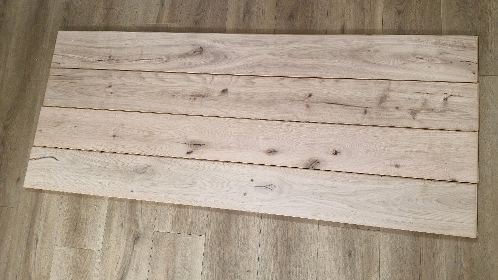 Prachtige onbewerkte parketvloer inclusief ondervloer, Nieuw, 10 m² of meer, 10 tot 30 cm, Hout