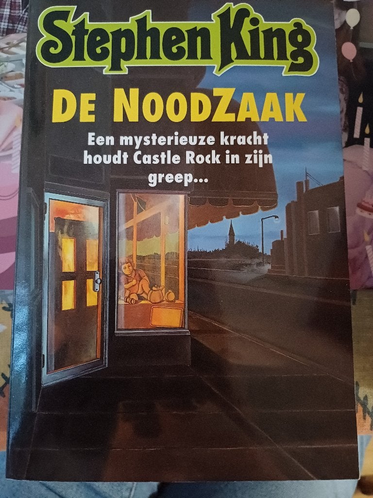 Stephen king:de Noodzaak., Ophalen, Gelezen, Stephen King.