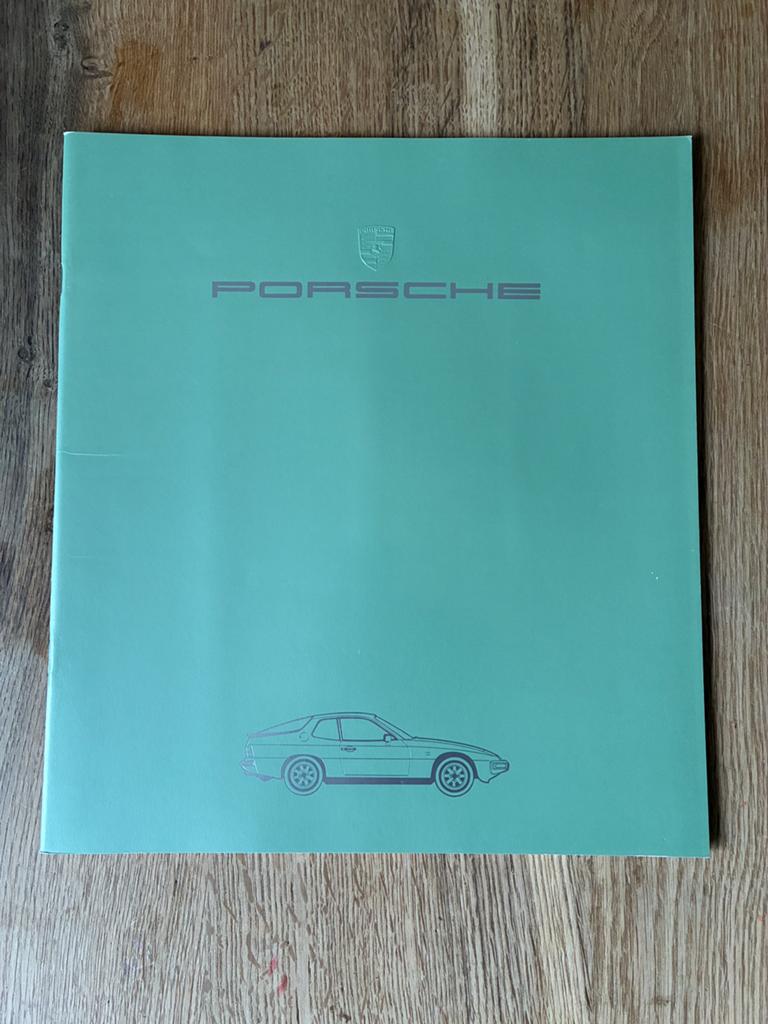 Porsche 924 brochure 7/83, Ophalen of Verzenden, Zo goed als nieuw, Porsche