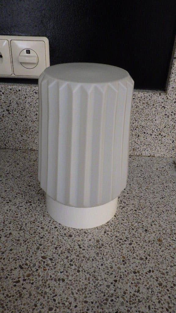 mooie oude plafondlamp, Huis en Inrichting, Lampen | Plafondlampen, Gebruikt, Vintage, Wit, Plafondlamp