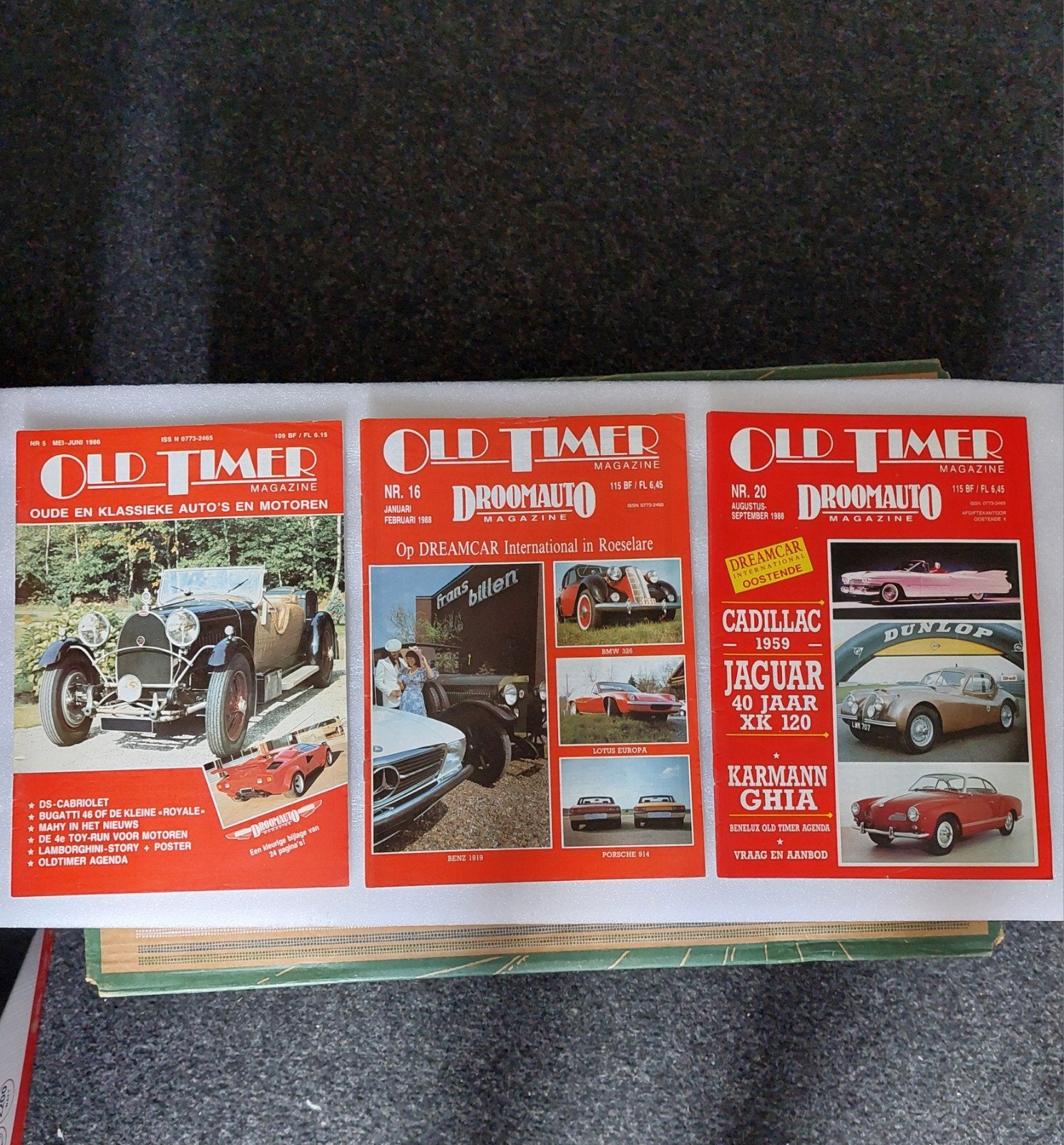 Old Timer Magazine Collectie - Oude Auto's en Motoren, Ophalen of Verzenden, Gelezen, Algemeen, Diverse auteurs