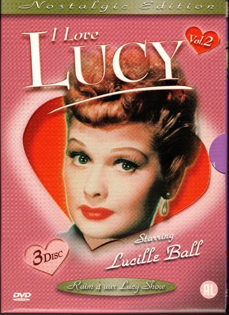 Lucille Ball - I Love Lucy vol.2 ( 3 DVD BOX ), Engels, Alle leeftijden, Nederlands, Ophalen of Verzenden