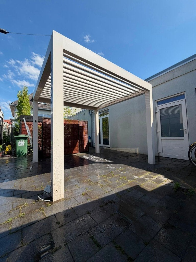 Luxe aluminium lamellenpergola 3x3 m | Zware kwaliteit, Ophalen, Gebruikt, Overige typen