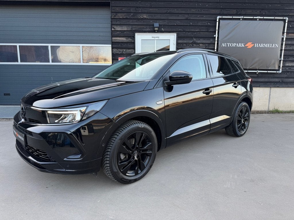 Opel GRANDLAND 1.2 Turbo GS Line Black pakket Automaat, Auto's, Opel, 15 km/l, Gebruikt, 1199 cc, Wit