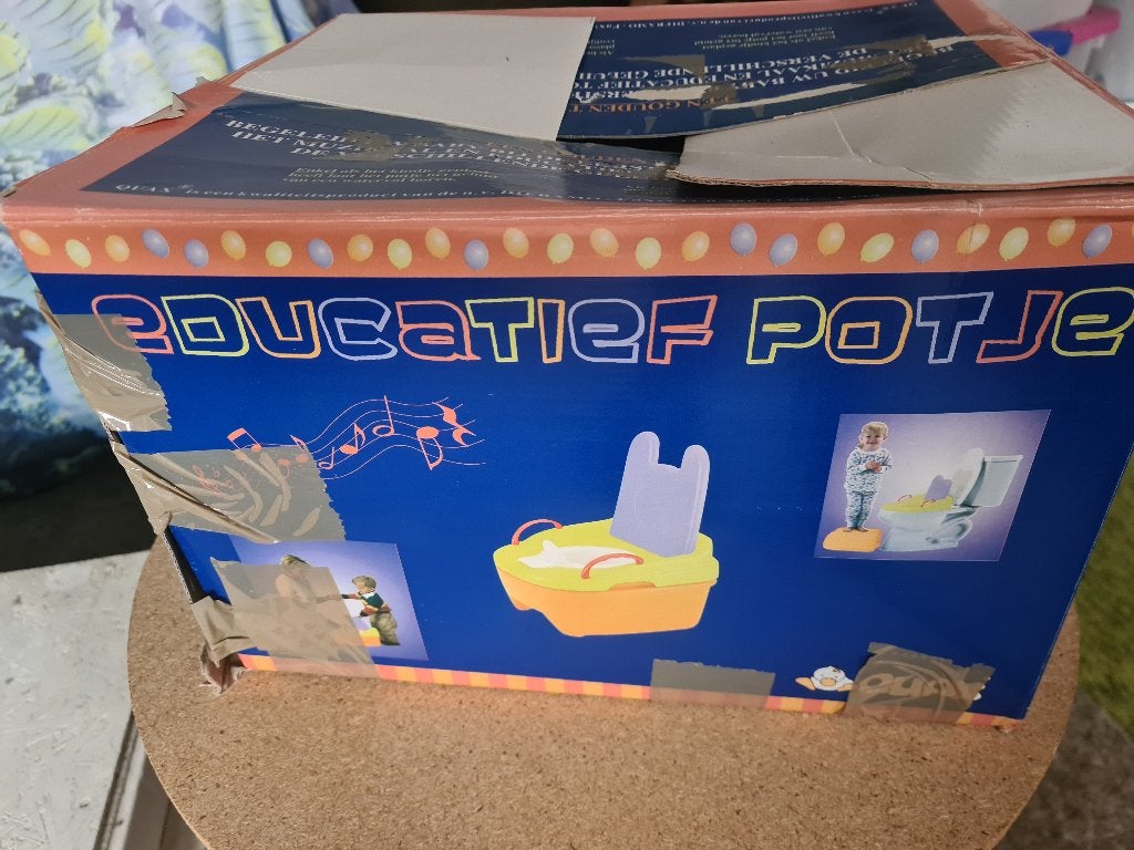 Potje met muziek, Ophalen, Zo goed als nieuw