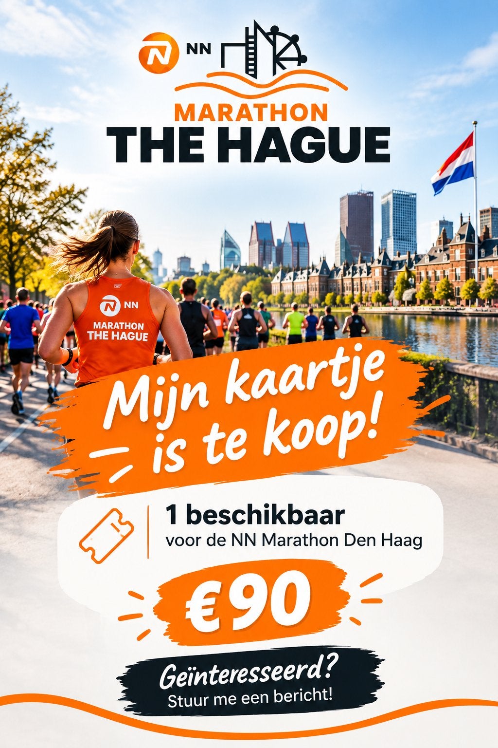 NN Marathon The Hague 2026, Eén persoon