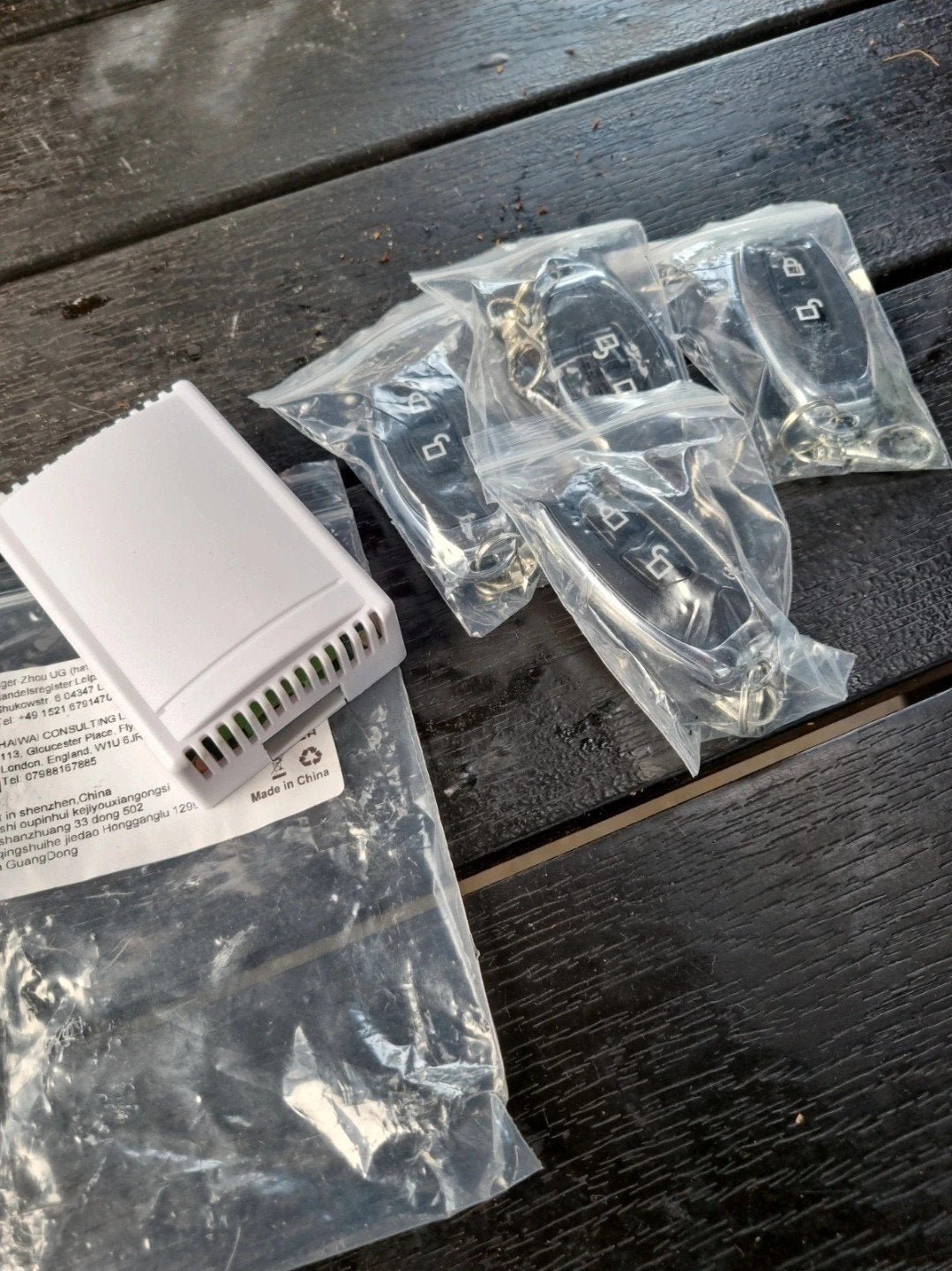 Draadloze 4-kanaals RF-relaisontvanger met afstandsbediening, Ophalen of Verzenden, Nieuw