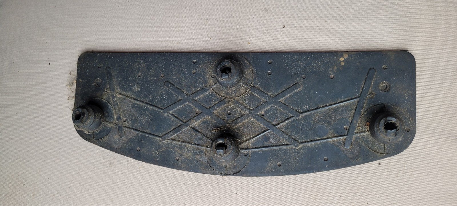 Harley-Davidson Voetbordrubbers - Rijderszijde (Set), Ophalen of Verzenden, Gebruikt