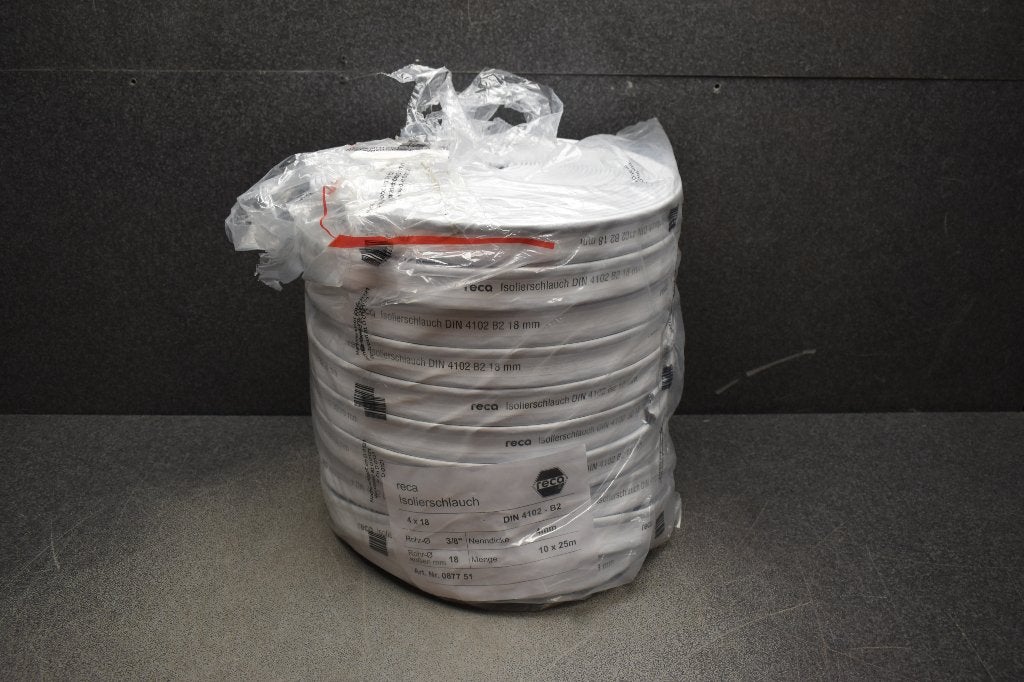 Rica isolatieslang 3/8 inch 18mm buis 25m, Pvc, Minder dan 20 mm, 6 meter of meer, Nieuw