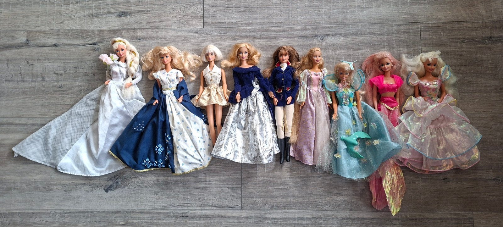 Grote collectie Barbie poppen met diverse outfits, Ophalen of Verzenden, Gebruikt, Barbie