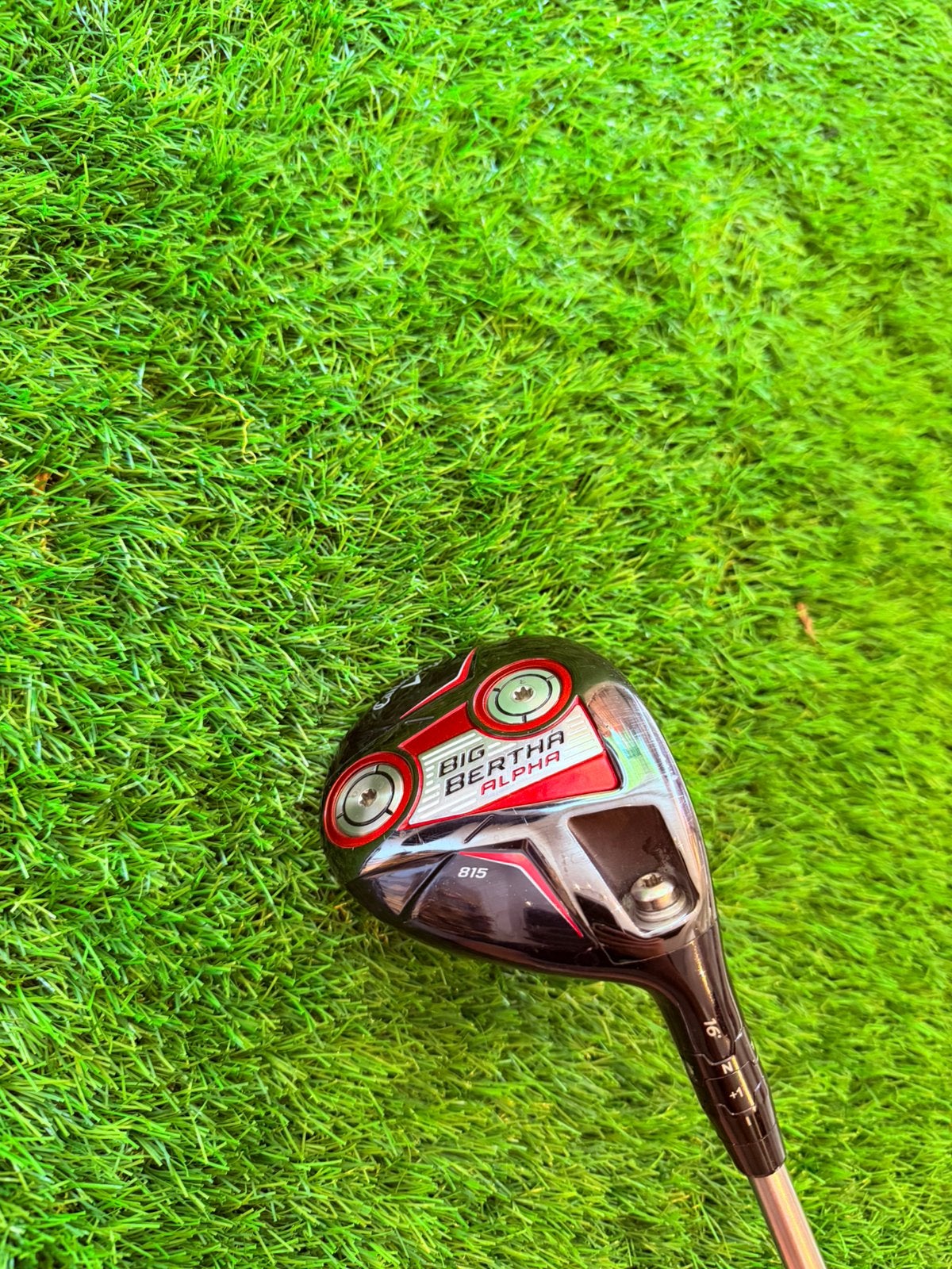 Callaway Big Bertha Alpha 815 Fairwaywood – 16 (Rechts), Callaway, Ophalen of Verzenden, Zo goed als nieuw, Callaway