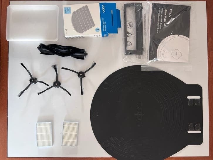 Tapo accessoires /en Originele onderdelen Tapo RV30 Max Plus, Stofzak, Ophalen of Verzenden, Zo goed als nieuw, Robotstofzuiger