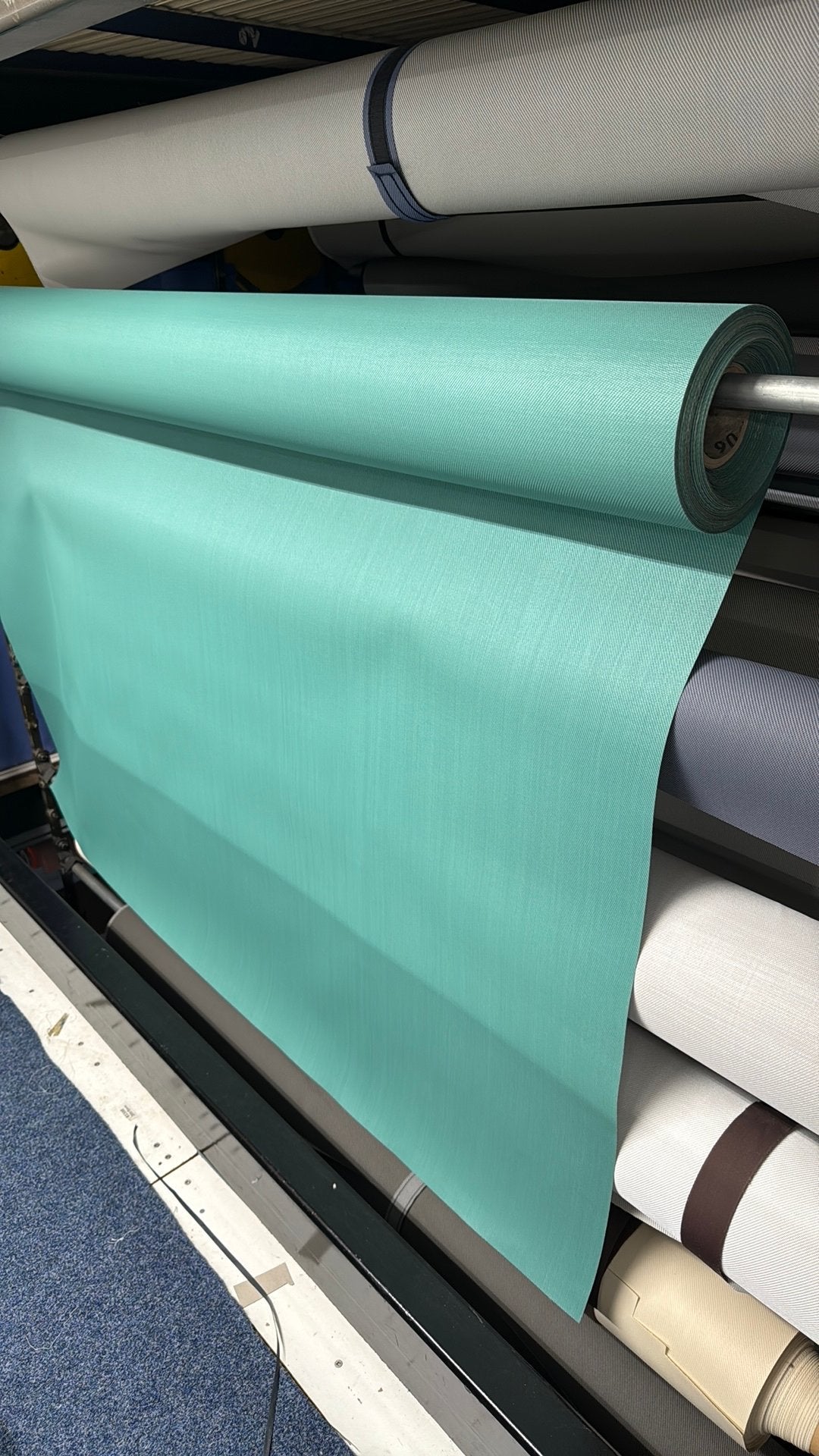 Screendoek aan de meter serge groen 197 breed, Ophalen, Nieuw, Minder dan 250 cm, Markies