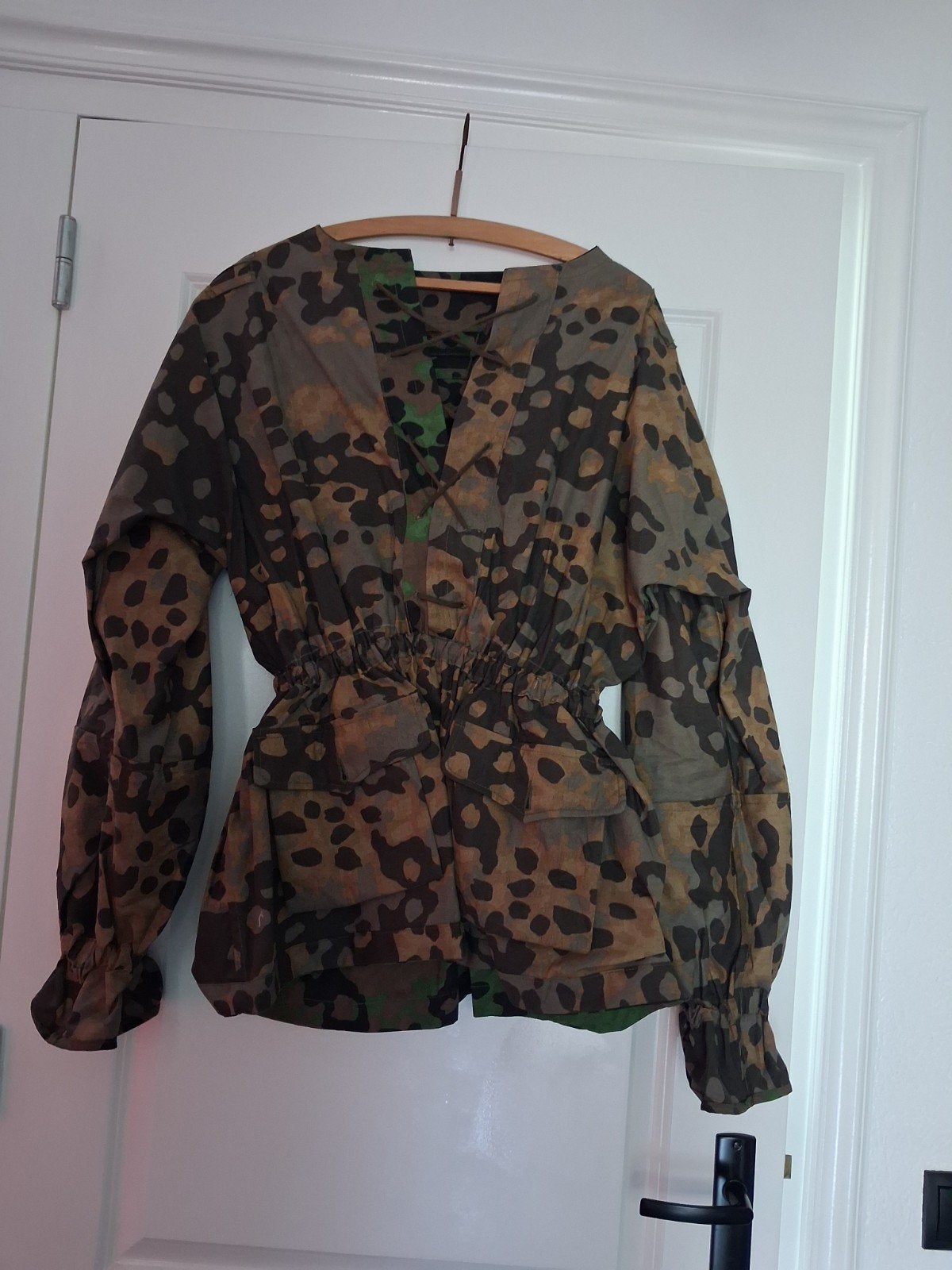 Repro tarnhemd plataan 3,zomer/herfst., Ophalen of Verzenden, Landmacht, Duitsland, Overige typen