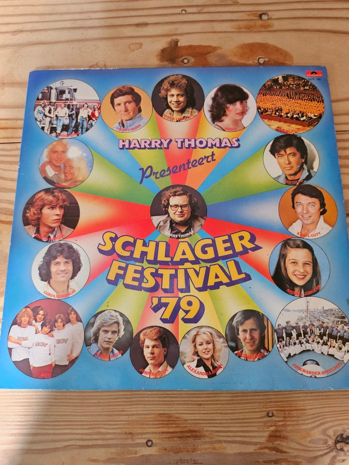 Harry Thomas presenteert Schlager Festival '79 LP, Ophalen of Verzenden, Gebruikt, Verzamelalbum, Schlager
