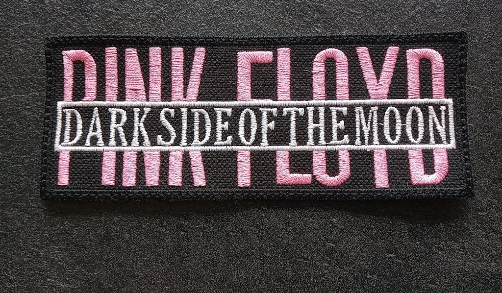 Pink Floyd leuke dark side of the moon embroidered patch 25, Verzenden, Nieuw, Kleding