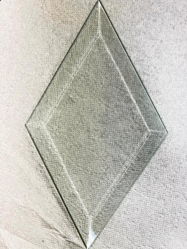 Facet geslepen glas wieber, ruit , glas in lood, Ophalen of Verzenden, Nieuw