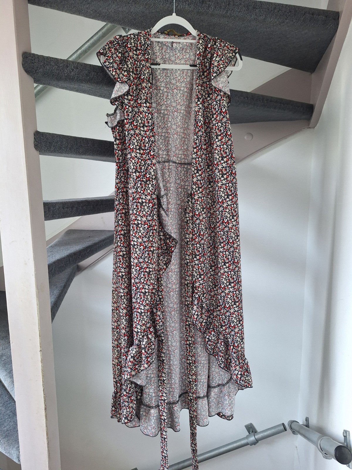 Supertrash wikkeljurk met bloemenprint - Maat L, Supertrash, Meerkleurig, Maat 42/44 (L), Nieuw