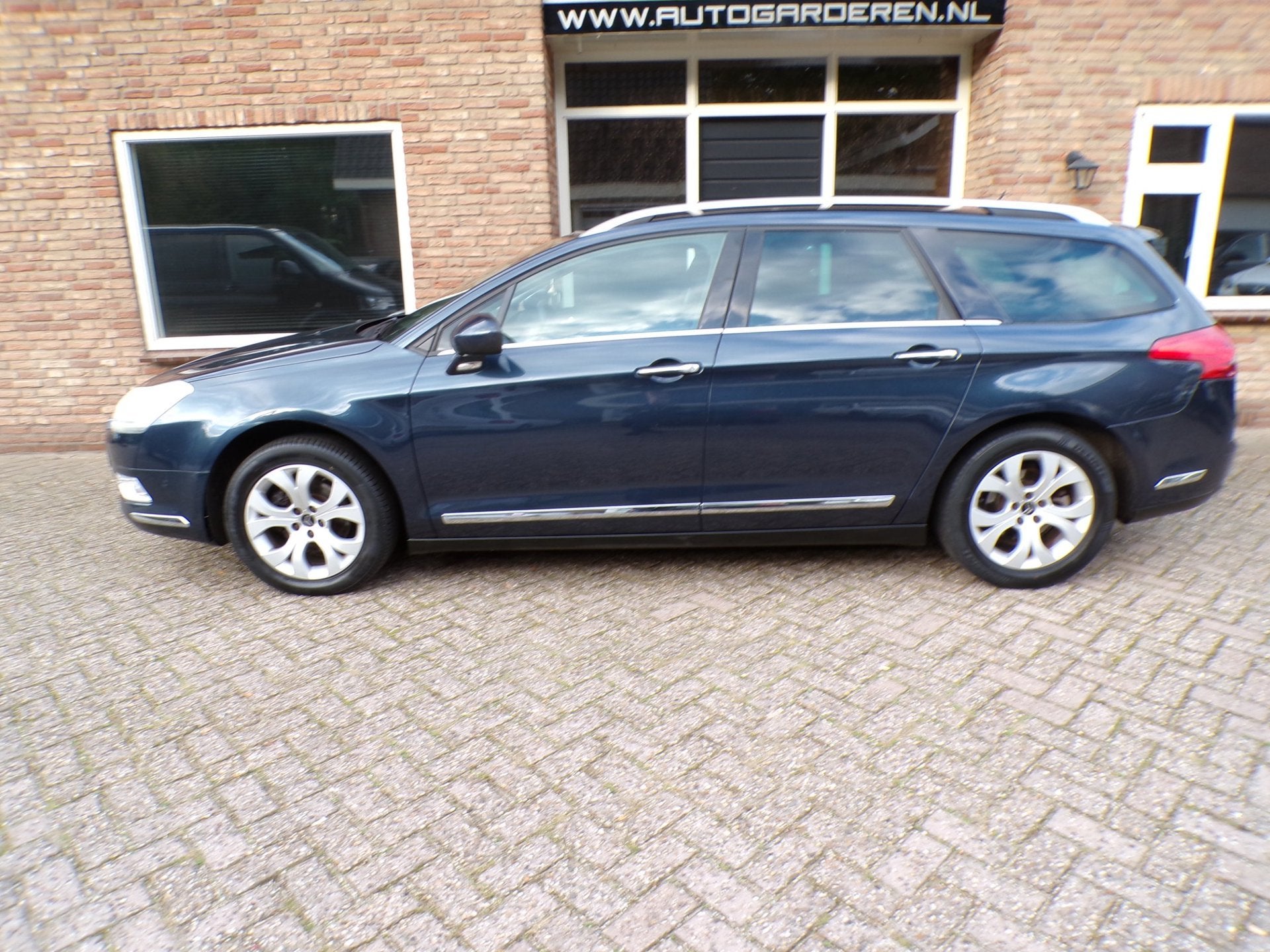 Citroen C5 Tourer 1.6 THP Selection, Auto's, Voorwielaandrijving, Gebruikt, Zwart, Blauw