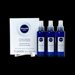 Minoxidil Linn 20mg/ml - 3 flesjes , 1 aangebroken flesje, Sieraden, Tassen en Uiterlijk, Uiterlijk | Lichaamsverzorging, Ophalen of Verzenden