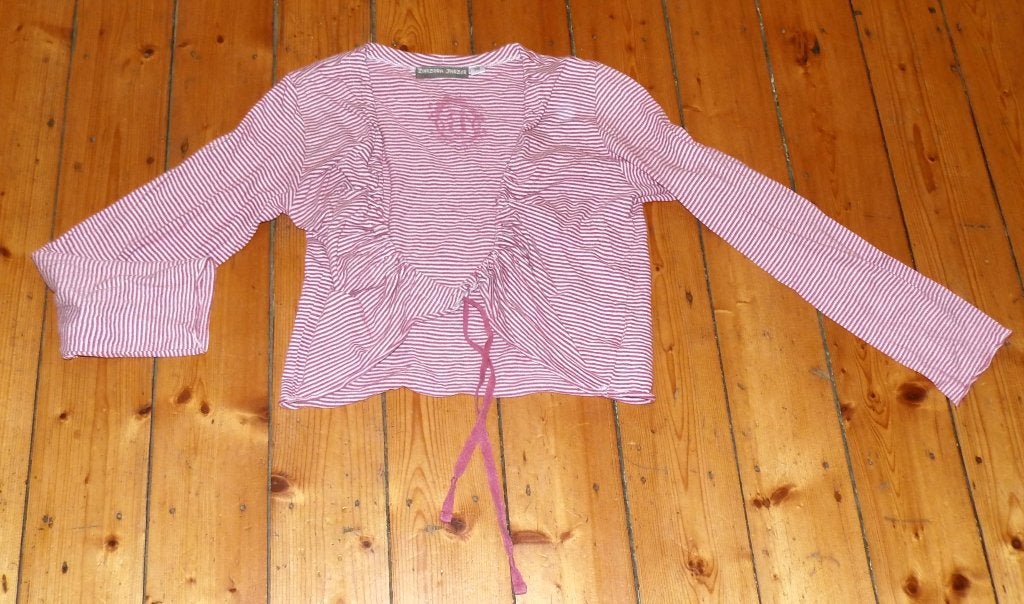 mooi Barbara Farber shirt vestje bolero maat 140, Meisje, Ophalen of Verzenden, Zo goed als nieuw, Shirt of Longsleeve