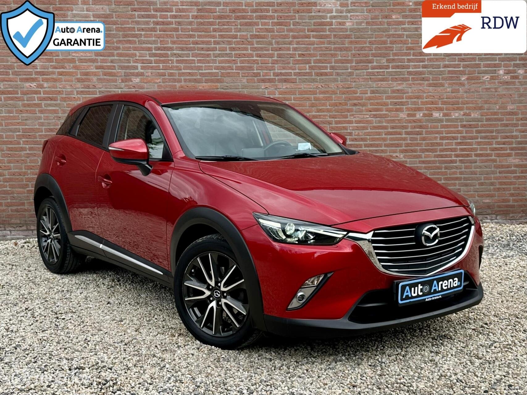 Mazda CX-3 2.0 SkyActiv-G 120 TS+ | Stoelverw. | Camera | HU, 1998 cc, Euro 6, Leder, SUV of Terreinwagen