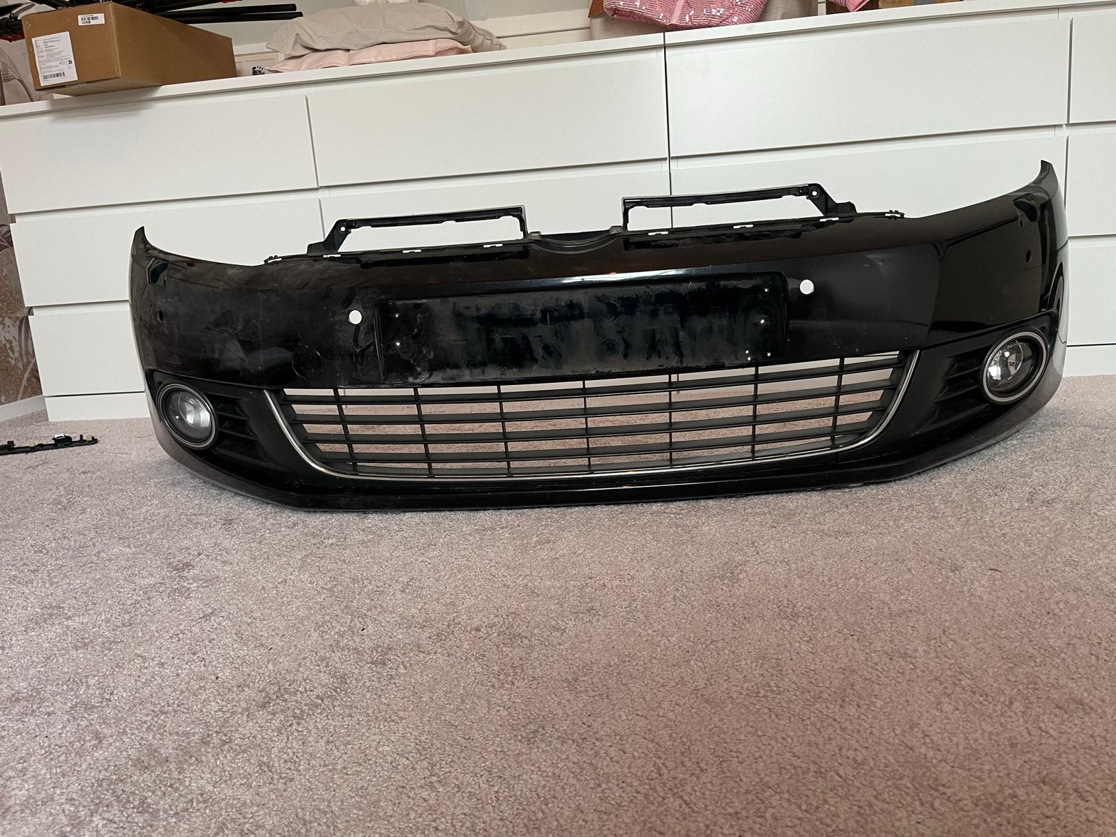 Volkswagen Golf 6 voorbumber, Ophalen, Gebruikt, Bumper, Volkswagen