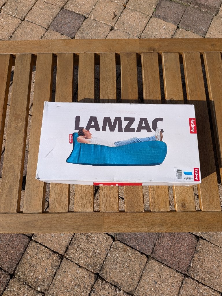 Fatboy Lamzac 2.0 blauw, Ophalen, Nieuw, Blauw, Zitzak