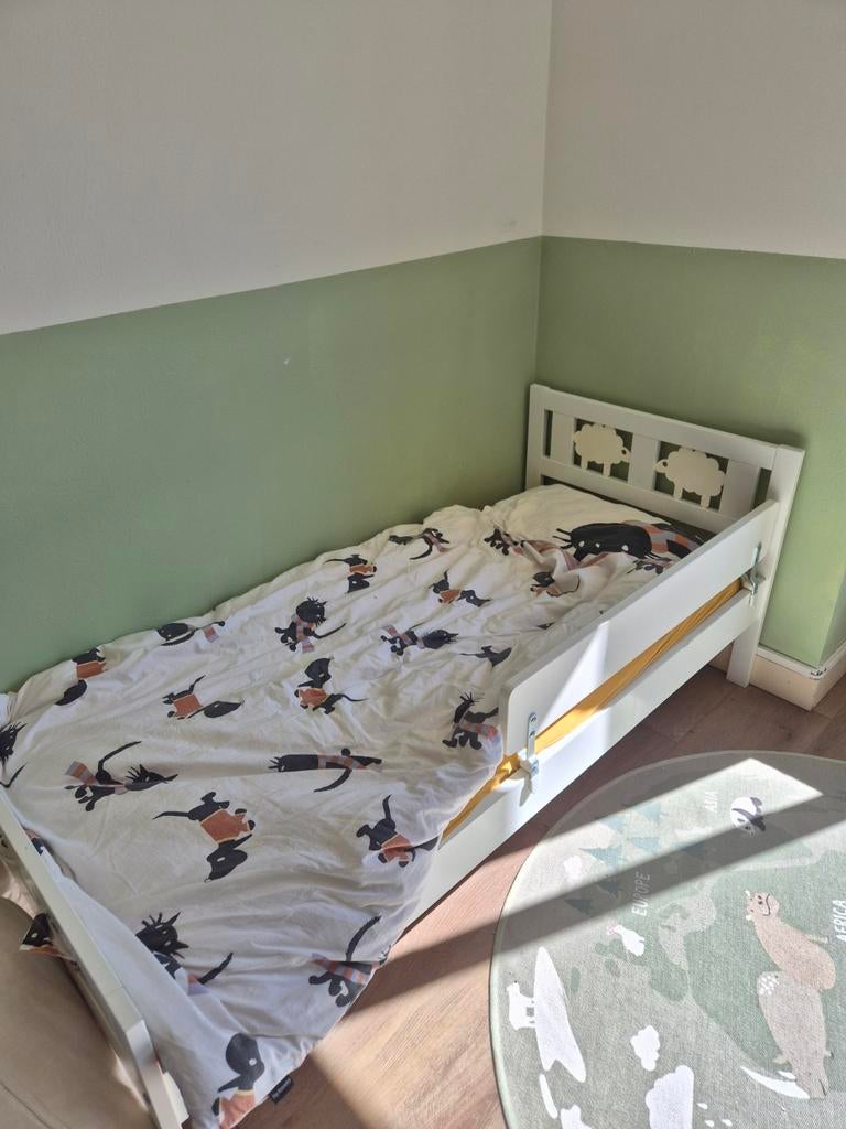 Ikea peuterbed - gratis af te halen, Ophalen, Gebruikt, 70 tot 85 cm, Lattenbodem