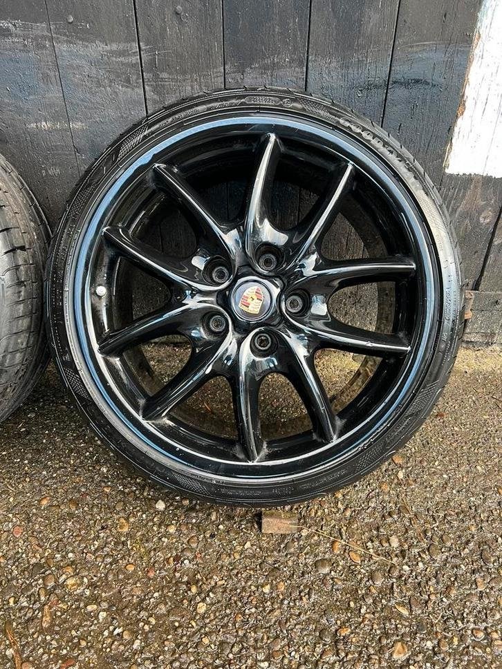 Originele Porsche Caddy Golf 5x130 5x112 19? steek adapters, Gebruikt, Verzenden, Banden en Velgen, Niet ingevuld