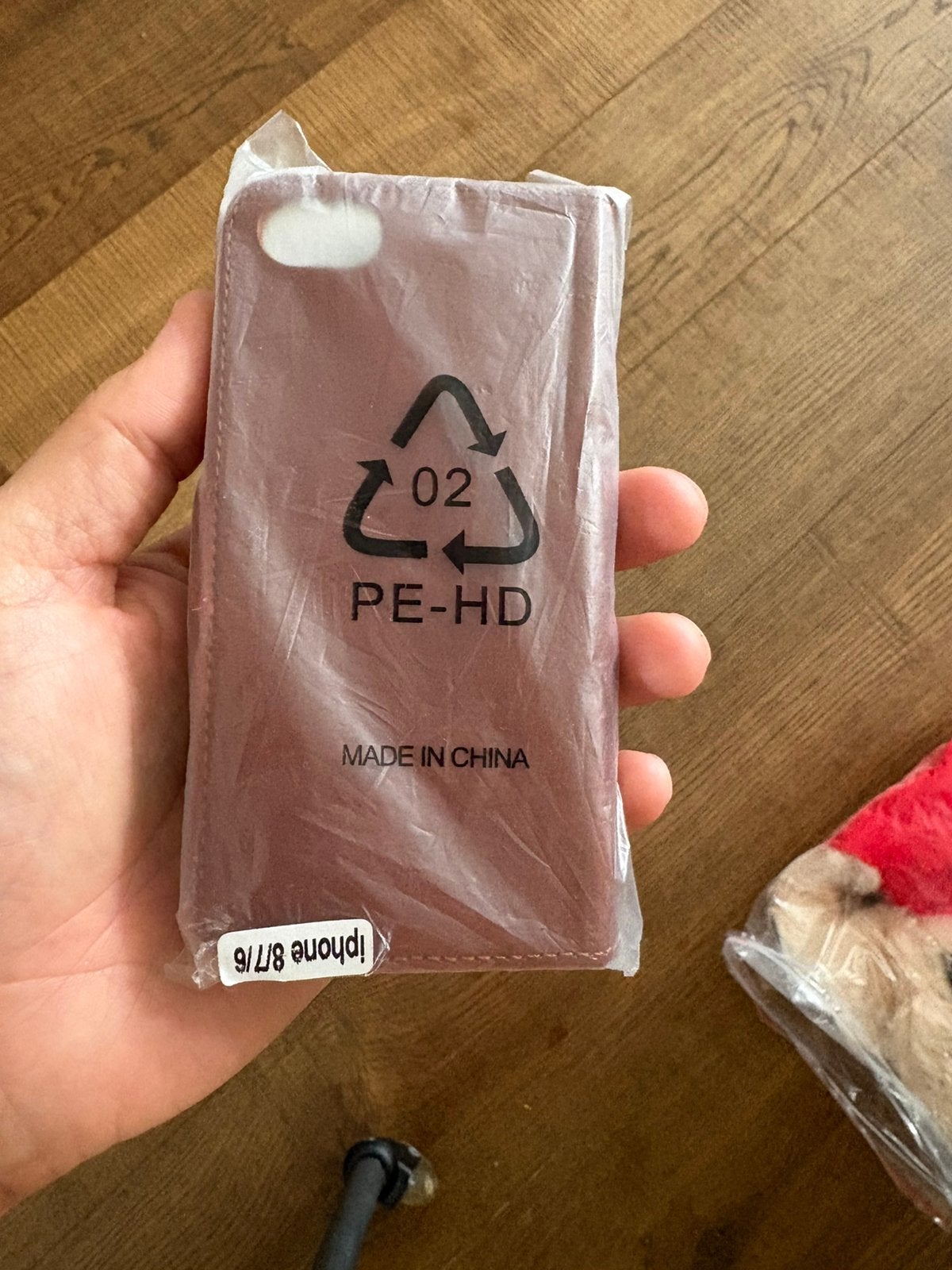 Leren hoesje nieuw voor iphone 6 , 7 , of 8, Ophalen of Verzenden, Nieuw, IPhone 6