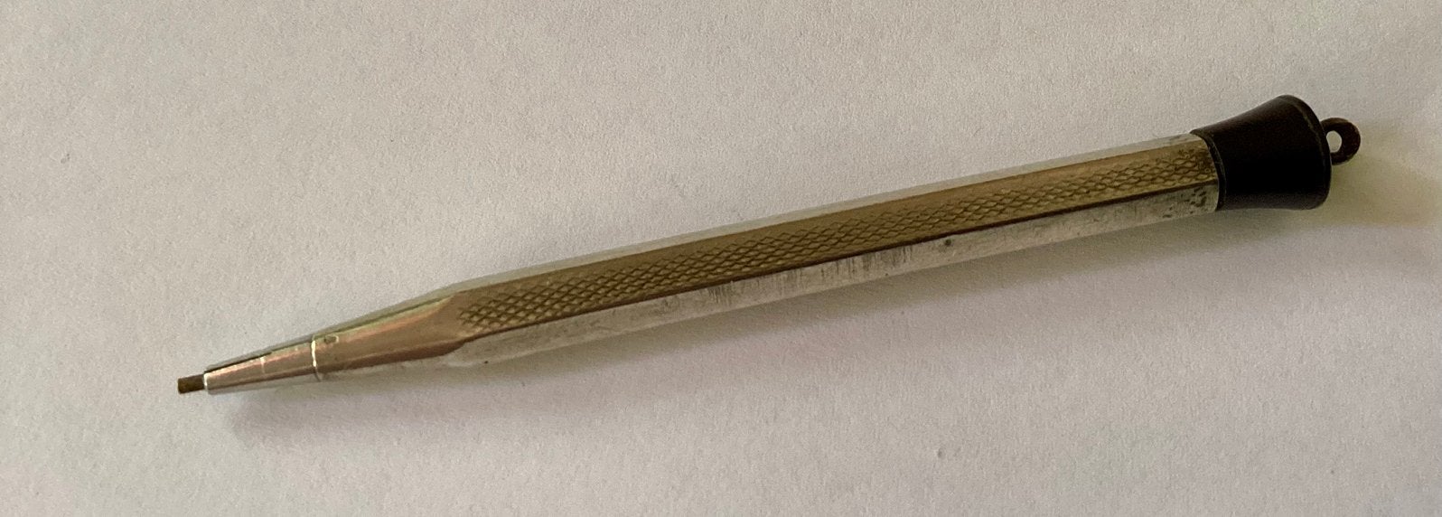 Antiek zilveren draai vulpotlood. Art Deco stijl., Ophalen of Verzenden, Zo goed als nieuw, Vulpen, Overige merken