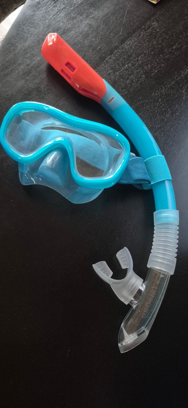 Nieuw Duikbril en snorkel set - Blauw/Rood, Ophalen of Verzenden, Duikbril of Snorkel